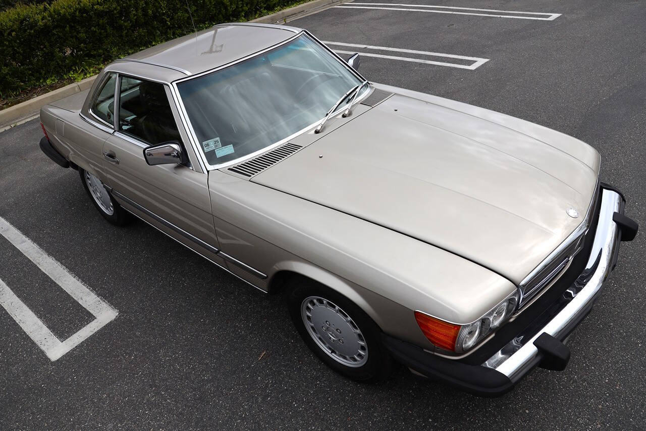 1987 Mercedes-Benz 560-Class for sale at DE AUTOS INC in San Juan Capistrano, CA