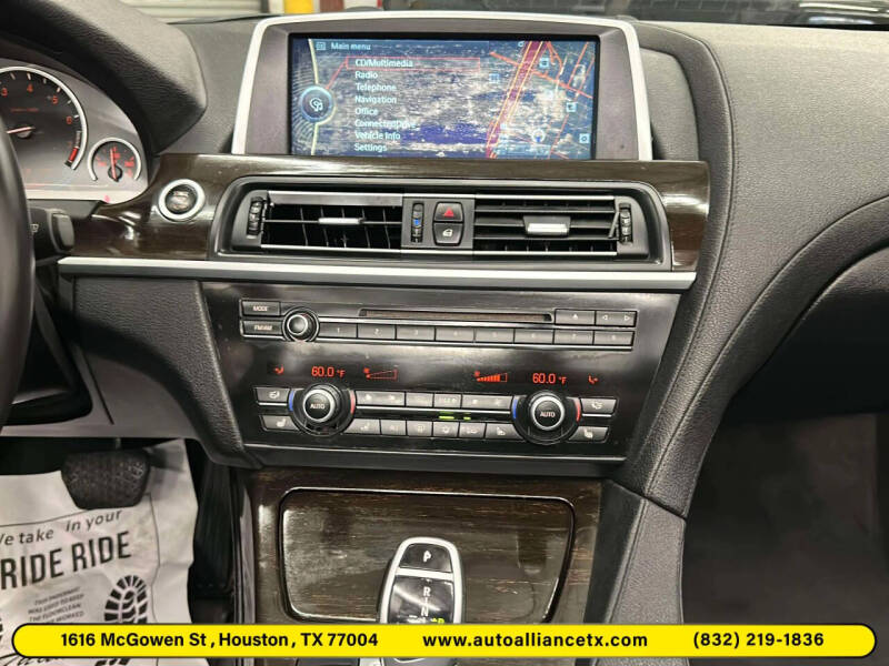 2012 BMW 6 Series 650i