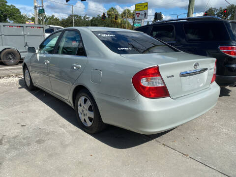 2002 Toyota Camry for sale at Bay Auto Wholesale INC in Tampa FL