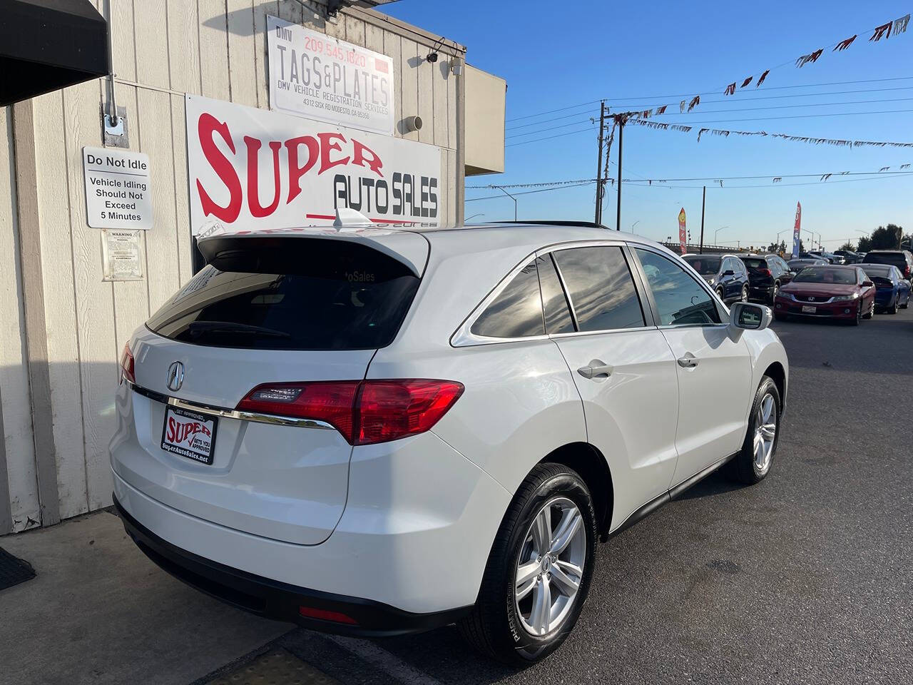 2013 Acura RDX for sale at Super Auto Sales Modesto in Modesto, CA