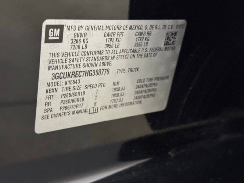 2017 Chevrolet Silverado 1500 LT