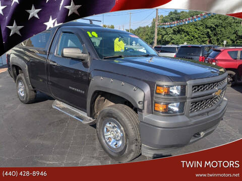 2014 Chevrolet Silverado 1500 for sale at TWIN MOTORS in Madison OH