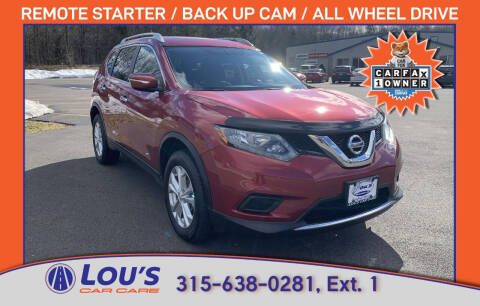 2015 Nissan Rogue for sale at LOU'S CAR CARE CENTER in Baldwinsville NY