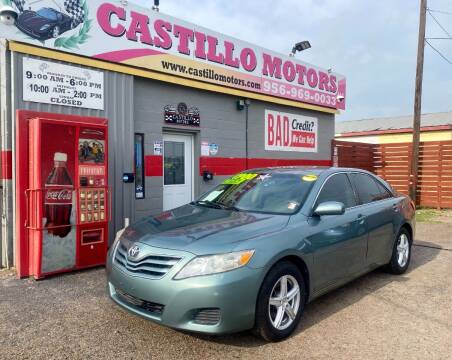 2010 Toyota Camry for sale at CASTILLO MOTORS in Weslaco TX