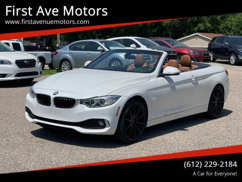 2017 BMW 4 Series for sale at First Ave Motors in Shakopee MN