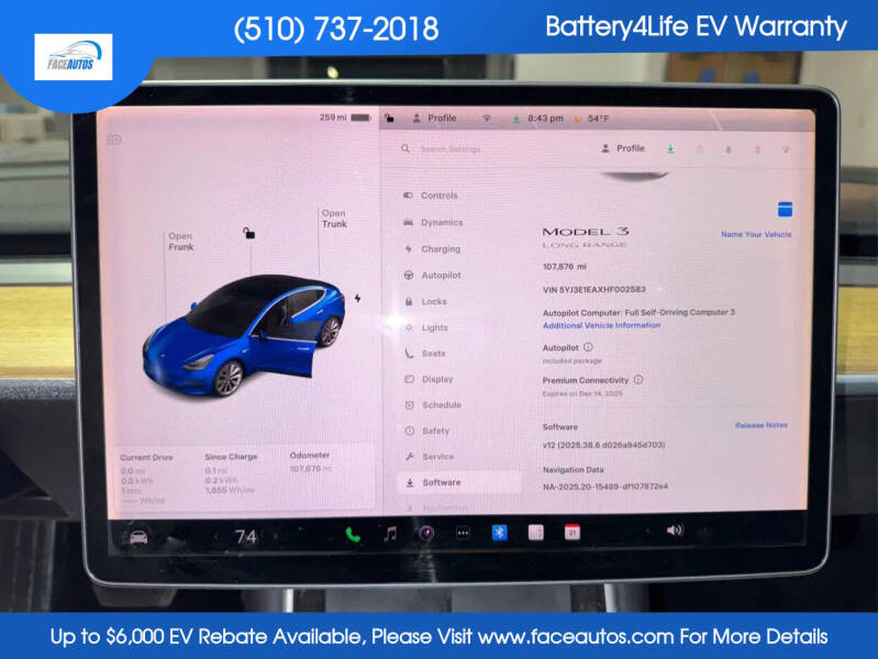 2017 Tesla Model 3 Long Range