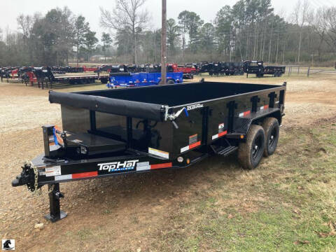 2024 Top Hat Trailers 83 x 16 Dump Trailer for sale at TX PREMIER TRAILERS LLC - Inventory For Sale in Flint TX