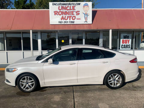 2014 Ford Fusion for sale at Uncle Ronnie's Auto LLC in Houma LA