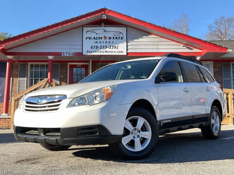 2011 Subaru Outback for sale at Peach State Motors Inc in Acworth GA