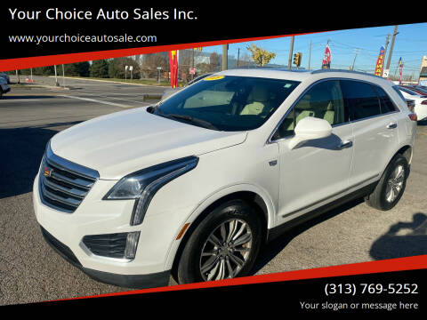 2018 Cadillac XT5 for sale at Your Choice Auto Sales Inc. in Dearborn MI