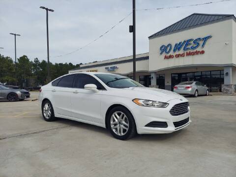2016 Ford Fusion for sale at 90 West Auto & Marine Inc in Mobile AL