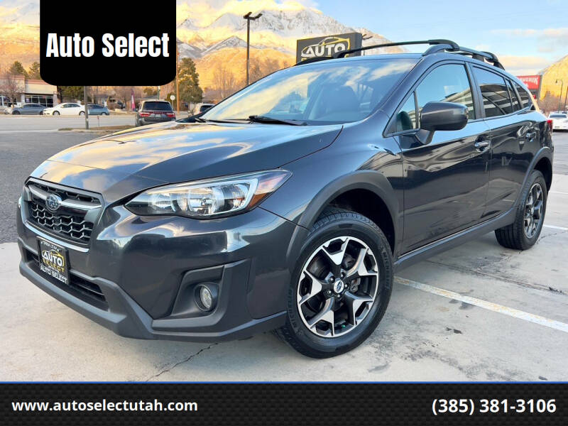 2018 Subaru Crosstrek for sale at Auto Select in Orem UT