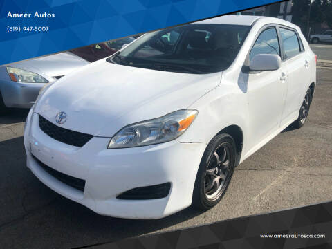 2010 Toyota Matrix for sale at Ameer Autos in San Diego CA