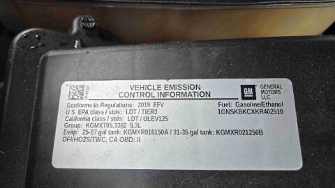 2019 Chevrolet Tahoe LT