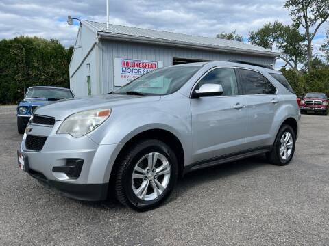 2013 Chevrolet Equinox for sale at HOLLINGSHEAD MOTOR SALES in Cambridge OH