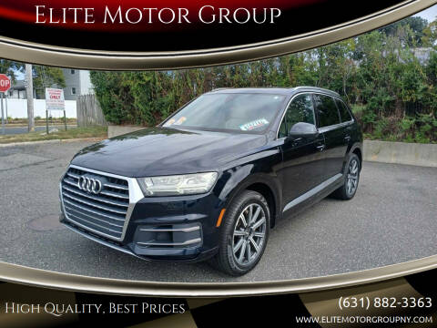 2017 Audi Q7 for sale at Elite Motor Group in Lindenhurst NY