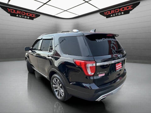 2016 Ford Explorer Platinum