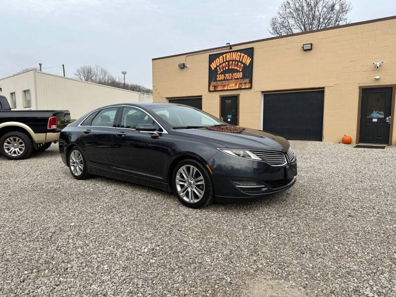 2013 Lincoln MKZ for sale at Worthington Auto Sales in Wooster OH