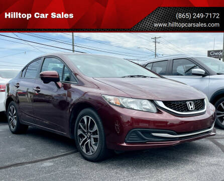 2014 Honda Civic for sale at Hilltop Car Sales in Knoxville TN