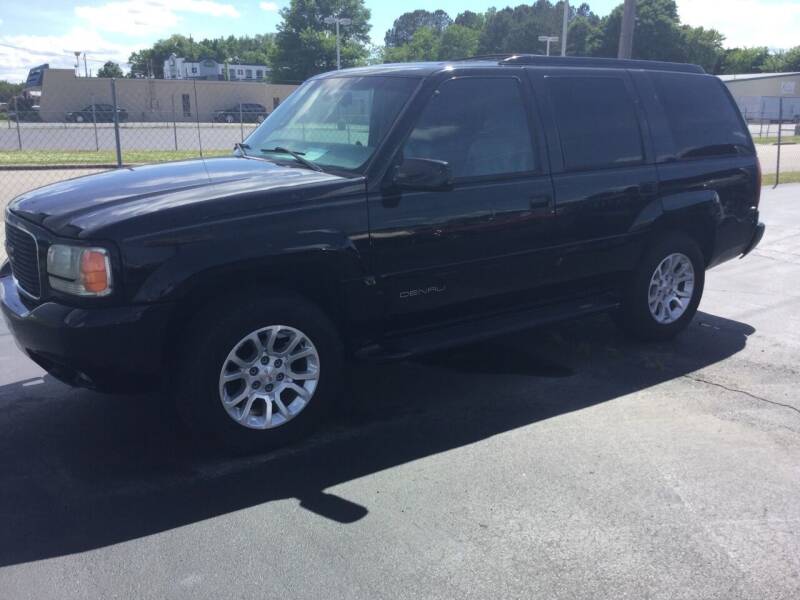 2000 GMC Yukon for sale at Classic Connections in Greenville NC