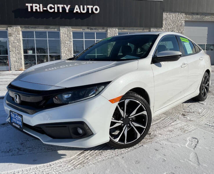 2019 Honda Civic for sale at TRI CITY AUTO SALES LLC in Menasha WI