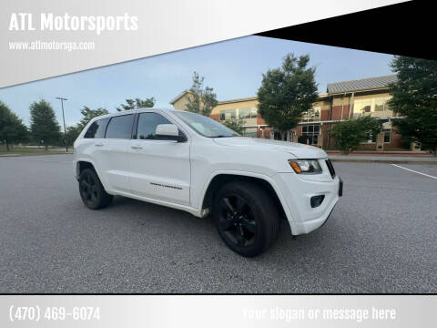 2015 Jeep Grand Cherokee for sale at ATL Motorsports in Roswell GA