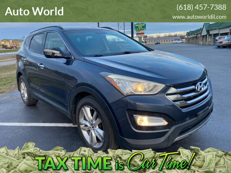 2013 Hyundai Santa Fe Sport for sale at Auto World in Carbondale IL