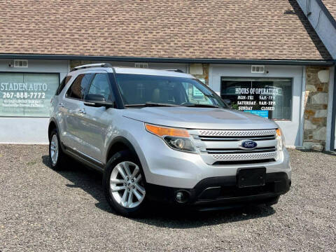 2013 Ford Explorer for sale at Staden Auto in Feasterville Trevose PA