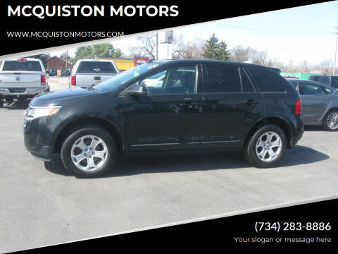 2014 Ford Edge for sale at MCQUISTON MOTORS in Wyandotte MI
