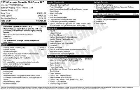 2009 Chevrolet Corvette