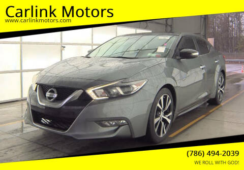 2017 Nissan Maxima for sale at Carlink Motors in Miami FL
