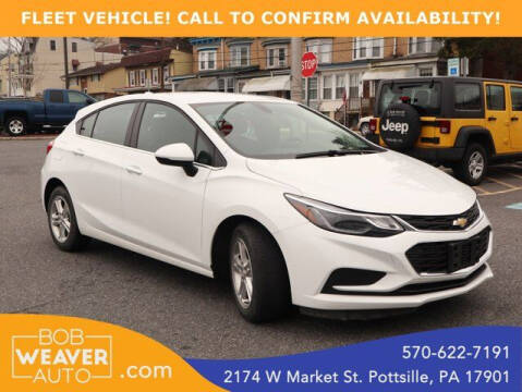 2018 Chevrolet Cruze for sale at Bob Weaver Auto in Pottsville PA