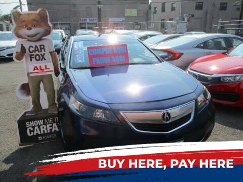 2013 Acura TL for sale at ALL Luxury Cars in New Brunswick NJ