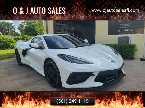 2020 Chevrolet Corvette for sale at O & J Auto Sales in Royal Palm Beach FL