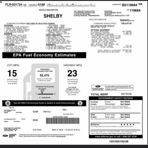 2011 Ford Shelby GT500