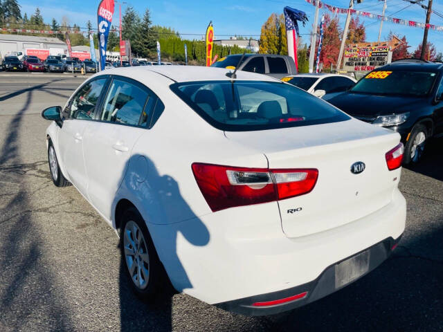 2013 Kia Rio for sale at New Creation Auto Sales in Everett, WA