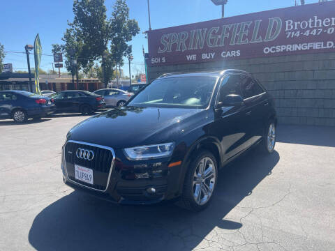 2015 Audi Q3 for sale at SPRINGFIELD BROTHERS LLC in Fullerton CA