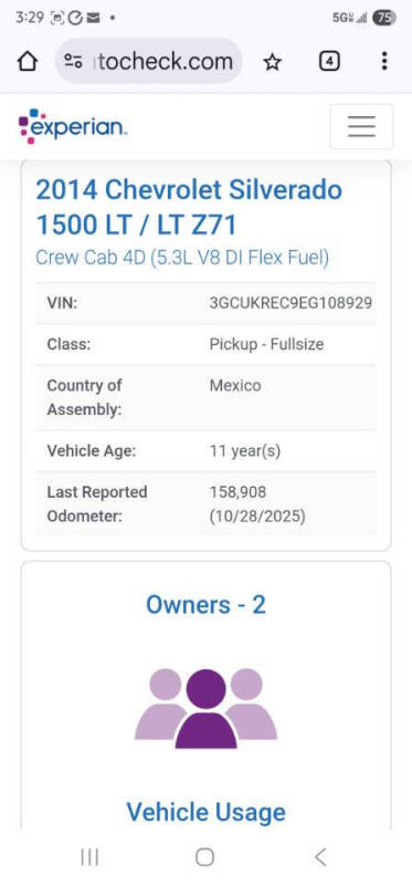 2014 Chevrolet Silverado 1500 LT