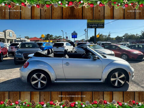 2013 Volkswagen Beetle Convertible for sale at A - 1 Auto Brokers in Ocean Springs MS