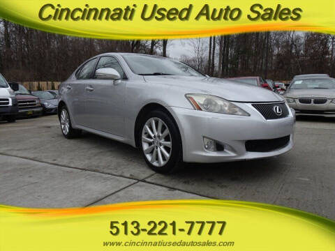 2010 Lexus IS 250 for sale at Cincinnati Used Auto Sales in Cincinnati OH