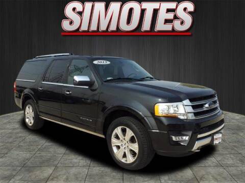 2015 Ford Expedition EL for sale at SIMOTES MOTORS in Minooka IL