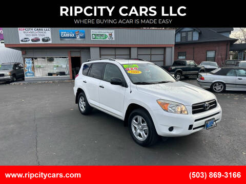 2008 Toyota RAV4 for sale at RIPCITY CARS LLC in Portland OR