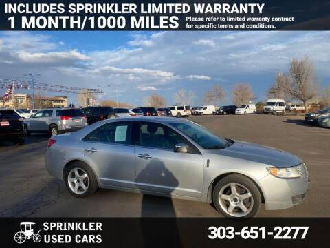 2012 Lincoln MKZ for sale at Sprinkler Used Cars in Longmont CO