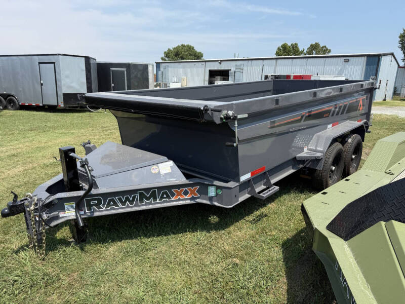 2026 RAWMAXX GDX KNIGHT 83X14 DUMP TRAILER