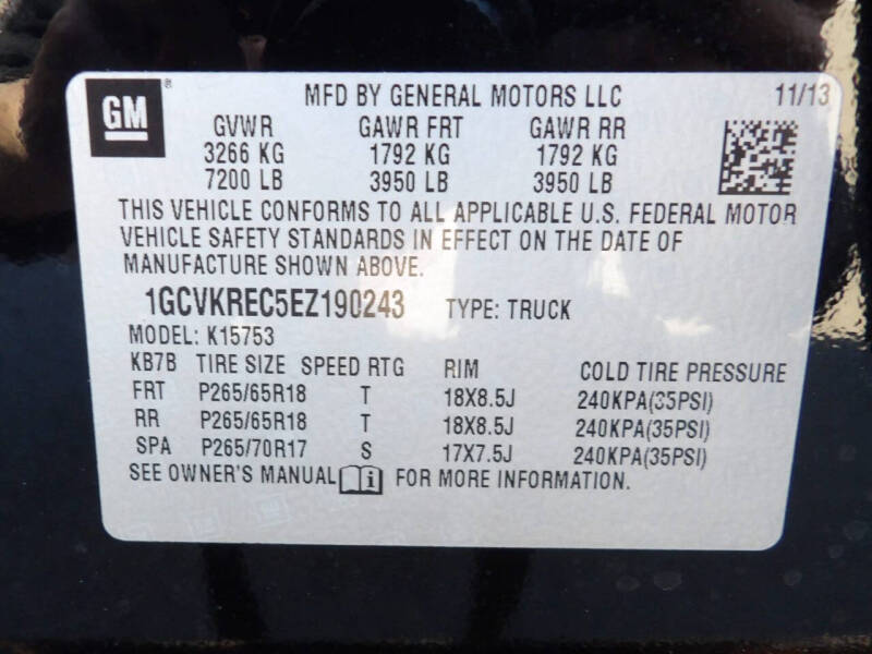 2014 Chevrolet Silverado 1500 LT Z71