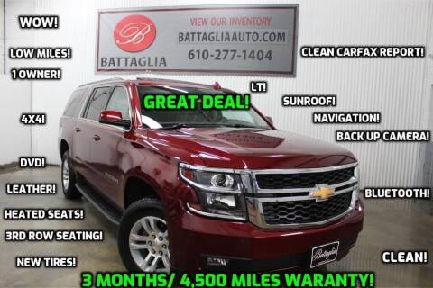 2018 Chevrolet Suburban for sale at Battaglia Auto Sales in Plymouth Meeting PA