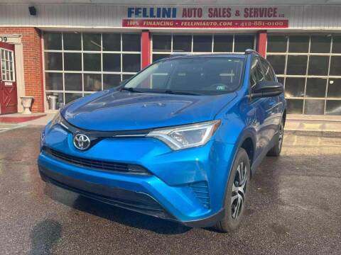 2016 Toyota RAV4 for sale at Fellini Auto Sales & Service LLC in Pittsburgh PA