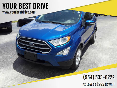 2019 Ford EcoSport for sale at YOUR BEST DRIVE in Oakland Park FL