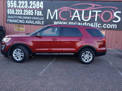 2017 Ford Explorer for sale at MC Autos LLC in Pharr TX