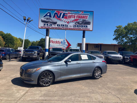2015 Hyundai Genesis for sale at ANF AUTO FINANCE in Houston TX